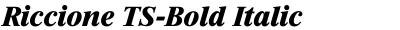 Riccione TS-Bold Italic